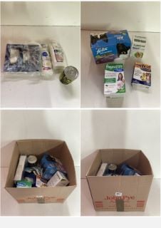 BOX OF VARIOUS BEAUTY AND HEALTHCARE PRODUCTS