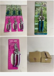 2 BOXES OF SARAH RAVEN PRUNING SNIPS