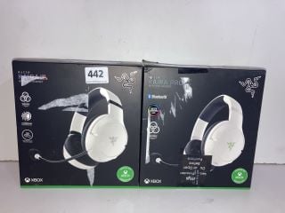 2 X XBOX GAMING HEADSETS