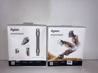 2 X DYSON PET GROOMING KITS