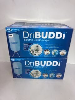 2 X DRI BUDDIU ELECTRIC CLOTHES DRYER