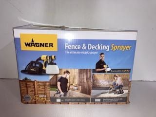 WAGNER FENCE AND DECKING SPRAYER