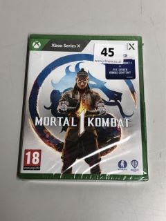 XBOX SERIES X MORTAL COMBAT 1 GAME (18+ AGE RESTRICTED ITEM ID MAY BE REQUIRED)