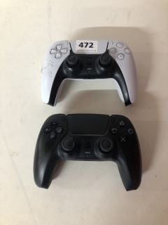 2 X SONY PLAYSTATION FIVE DUAL SENSE WIRELESS CONTROLLERS