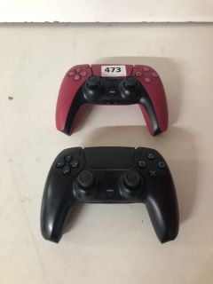 2 X SONY PLAYSTATION FIVE DUAL SENSE WIRELESS CONTROLLERS