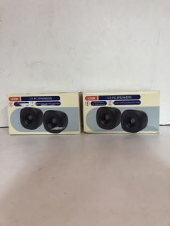 2 X LOGITECH PC SPEAKERS SETS