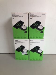 4 X BELKIN CHARGING PADS