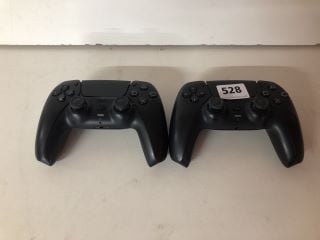 2 X SONY PLAYSTATION 5 DUAL SENSE WIRELESS CONTROLLERS