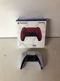 2 X SONY PLAYSTATION 5 DUAL SENSE WIRELESS CONTROLLERS