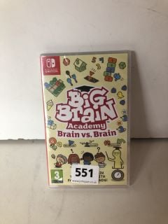 NINTENDO SWITCH BIG BRAIN ACADEMY (SEALED)