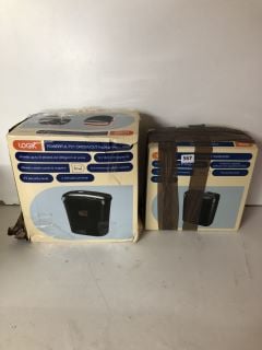 2 X LOGIK PAPER SHREDDERS