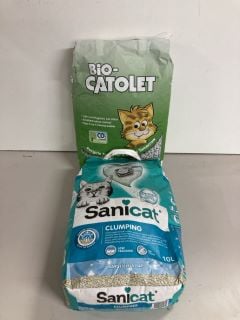 2 X SACKS OF CAT LITTER