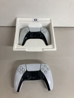 2 X SONY PLAYSTATION 5 DUAL SENSE WIRELESS CONTROLLERS