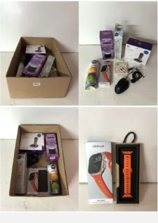 BOX OF TECH TO INCLUDE A BT HOME PHONE SET