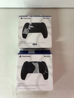 2 X SONY PLAYSTATION FIVE DUAL SENSE WIRELESS CONTROLLERS