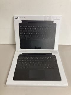 2 X MICROSOFT SURFACE PRO KEYBOARDS