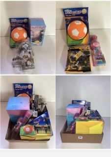 TOYS AND GAMES TO INCLUDE A KICKER BALL