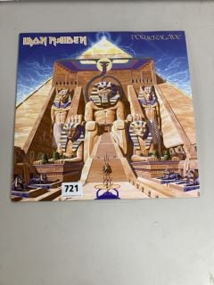 IRON MAIDEN POWERSLAVE VINYL LP