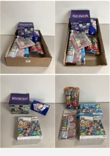 BOX OF GAMES TO INCLUDE GALT BABY PUZZLES