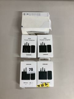 5 X SAMSUNG POWER ADAPTERS