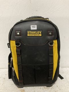 STANLEY 1-95-611 FATMAX TOOL BACKPACK WITH SEPARATE COMPARTMENTS FOR TOOLS AND OTHER ITEMS SUCH AS LAPTOPS RRP: £46