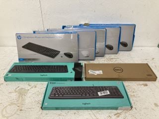 QTY OF KEYBOARDS INC LOGITECH K120