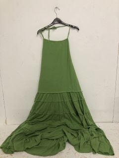 FLOWY GREEN DRESS SIZE: L RRP: £108