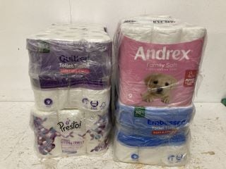 QTY OF TOILET ROLL INC ANDREX FAMILY SOFT