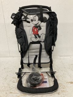 HAUCK SPORT, DISNEY MICKEY STARS - SUPER LIGHTWEIGHT TRAVEL PUSHCHAIR (ONLY 5.9 KG), COMPACT & FOLDABLE, FULLY RECLINING, XL STORAGE BASKET, FROM BIRTH UP TO 15 KG RRP: £64