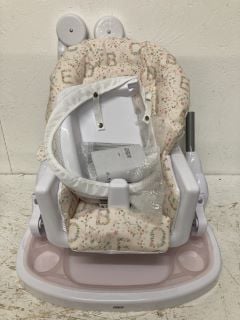 MAMAS & PAPAS SNAX ADJUSTABLE HIGHCHAIR, RECLINES, FOLDABLE WITH REMOVABLE TRAY, CURIOUS ALPHABET RRP: £79