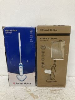 2 X RUSSELL HOBBS STEAM & CLEAN STEAM MOPS