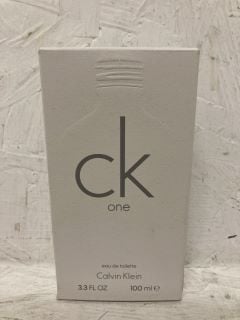 CK ONE MEN'S EAU DE TOILETTE 100ML RRP £55.00