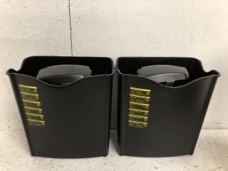 2 X AB 5 TO 6 SHEET CROSS CUT PAPER SHREDDER