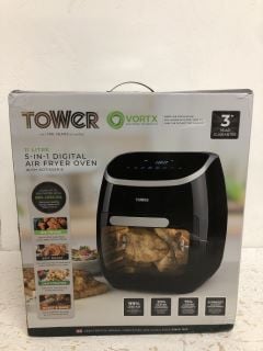 TOWER VORTX 5-IN-1 DIGITAL AIR FRYER OVEN 11L, BLACK RRP £119.99