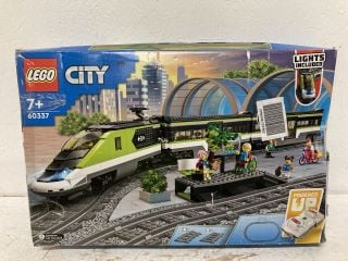 LEGO CITY EXPRESS PASSENGER TRAIN TOY RC LIGHTS SET 60337 RRP: £140