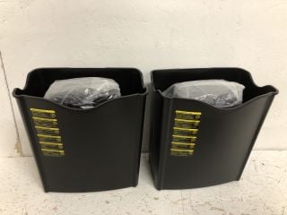 2 X AB 5 TO 6 SHEET CROSS CUT PAPER SHREDDER