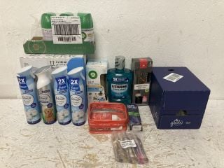 QTY OF ITEMS INC LISTERINE COOL MINT MOUTHWASH