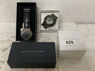 2 X MENS WATCHES INC DANIEL WELLINGTON