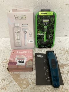 QTY OF SHAVERS AND RAZORS INC GILLETTE LABS X RAZER (18+ ID REQUIRED)