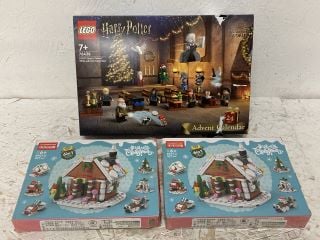 QTY OF CHRISTMAS THEMED TOYS INC LEGO HARRY POTTER 76438 2024 ADVENT CALENDAR