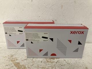 2 X XEROX STANDARD-CAPACITY TONER CARTRIDGES