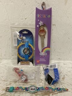 QTY OF KIDS WATCHES INC TIKKERS MAGICAL COLLECTION