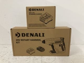 DENALI 20V ROTARY HAMMER, KIT + 20V 2.4A STANDARD CHARGER RRP: £131.99