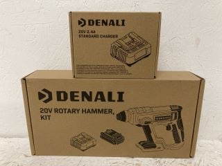 DENALI 20V ROTARY HAMMER, KIT + 20V 2.4A STANDARD CHARGER RRP: £131.99