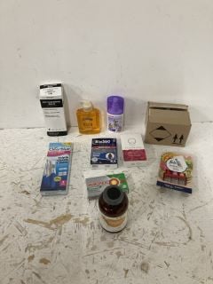 QTY OF ITEMS INC CAREX ALOE VERA HAND GEL