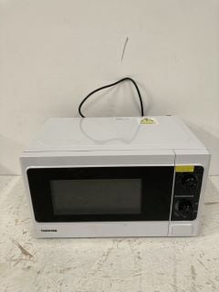 TOSHIBA 800 W 20 L MICROWAVE OVEN WITH FUNCTION DEFROST AND 5 POWER SETTING, STYLISH DESIGN – WHITE - MM-MM20P(WH) RRP: £99