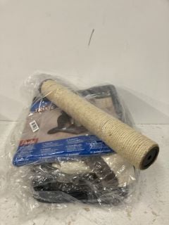 QTY OF PET ITEMS INC CAT SCRATCHING POST