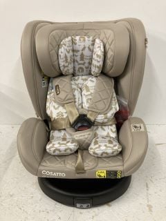 COSATTO ALL IN ALL EXTRA I-SIZE 360° SPIN ROTATING CAR SEAT - 360° SWIVEL, GROUP 0+123, 0-36 KG, 0-12 YEARS, ISOFIX, ERF, EXCLUSIVE ANTI-ESCAPE SYSTEM (WHISPER) RRP: £199