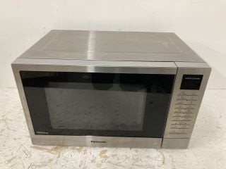 PANASONIC NN-ST48KSBPQ SOLO INVERTER MICROWAVE OVEN WITH TURNTABLE WITH 25 PROGRAMMES AND A JUNIOR MENU, 1000 W, 32 L - SILVER