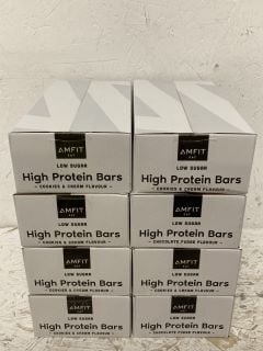 AMFIT EAT HIGH PROTEIN BARS MIXED FLAVOURS (BBE 30/08/2024)